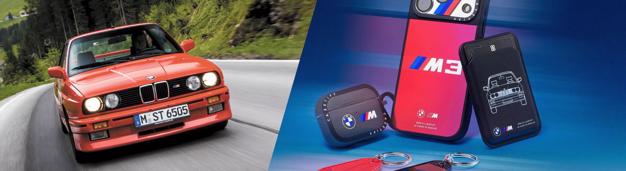 BMW｜CASETiFY M3 E30 40周年キャンペーン