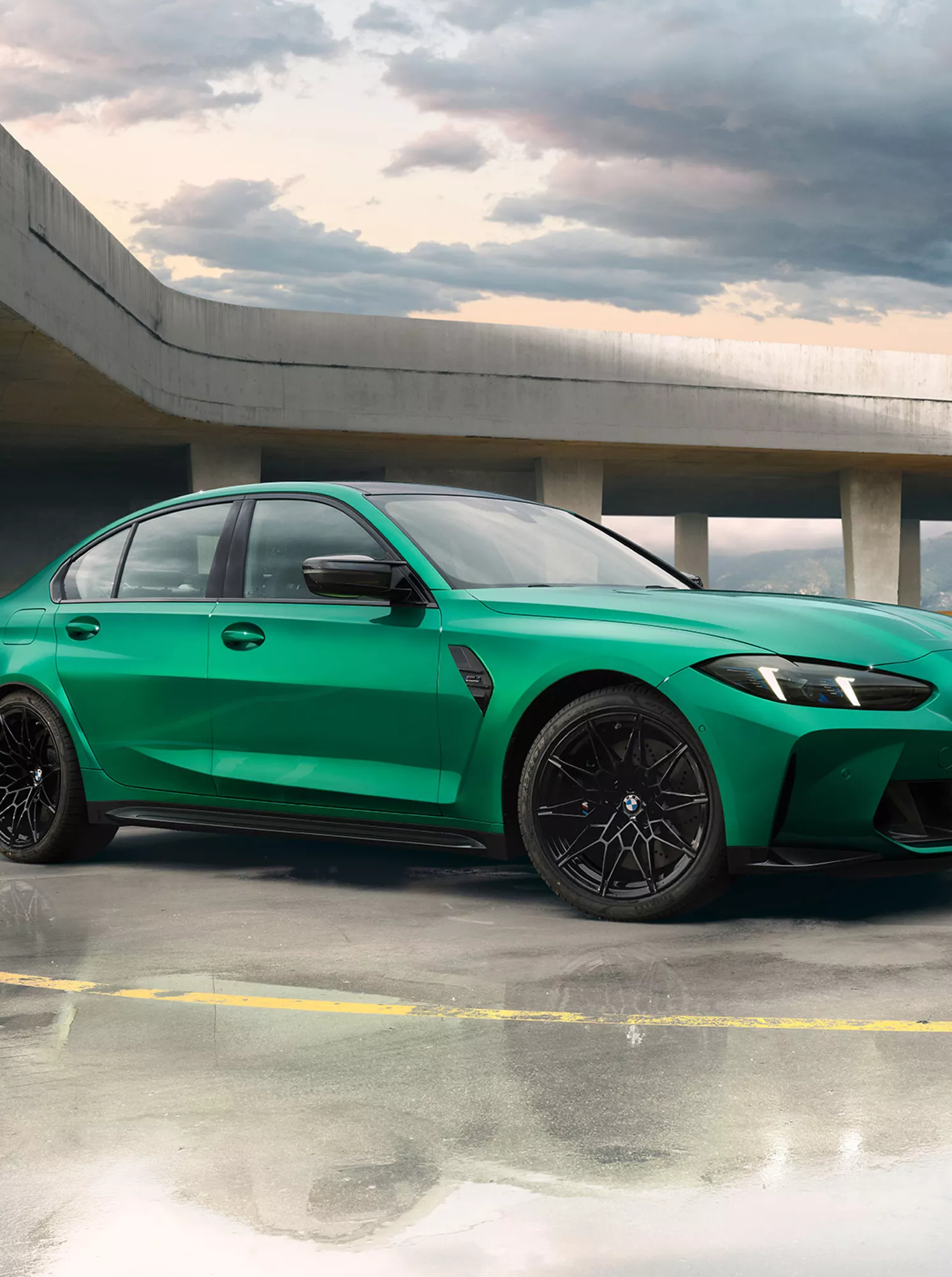 The BMW M3 Competition Saloon